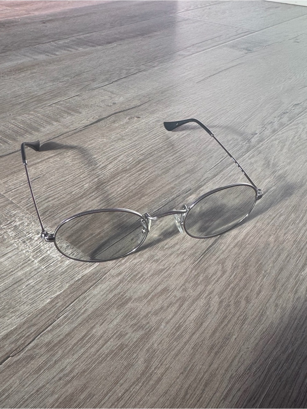 Ray-Ban Silver oval round Metal Frame Glasses - Picture 2 of 11